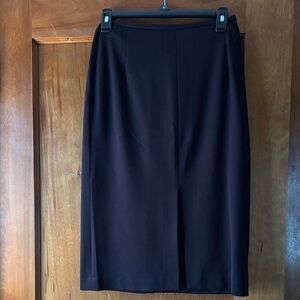 Vertigo Paris Elegant Black Pencil Skirt
